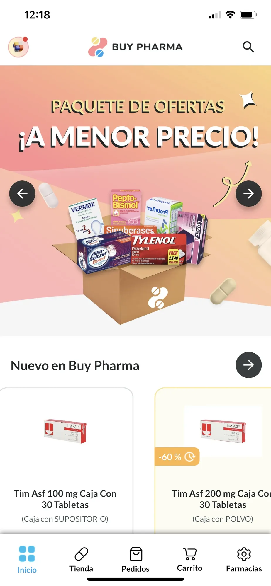 Pharma B2B app screen 5