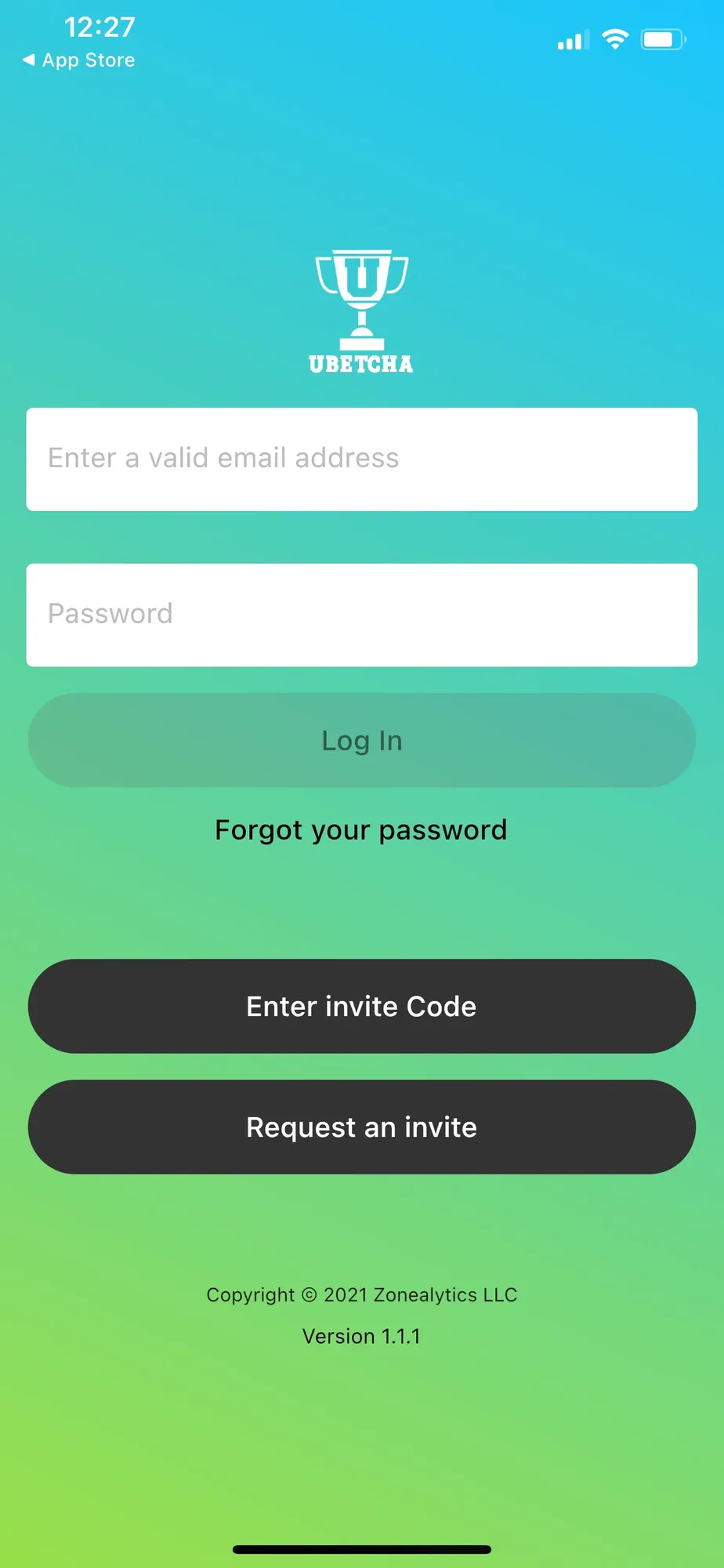 Ubetcha app screen 8