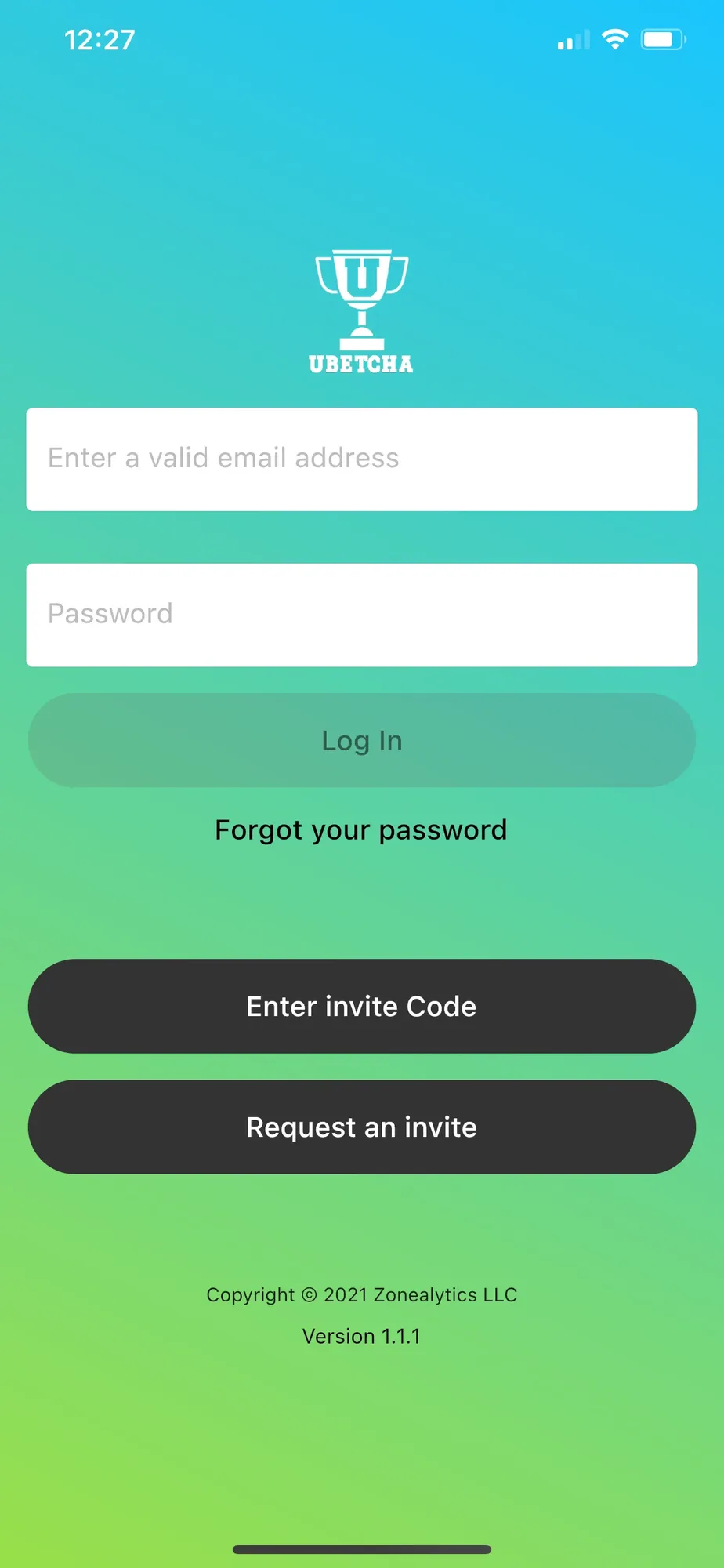 Ubetcha app screen 7