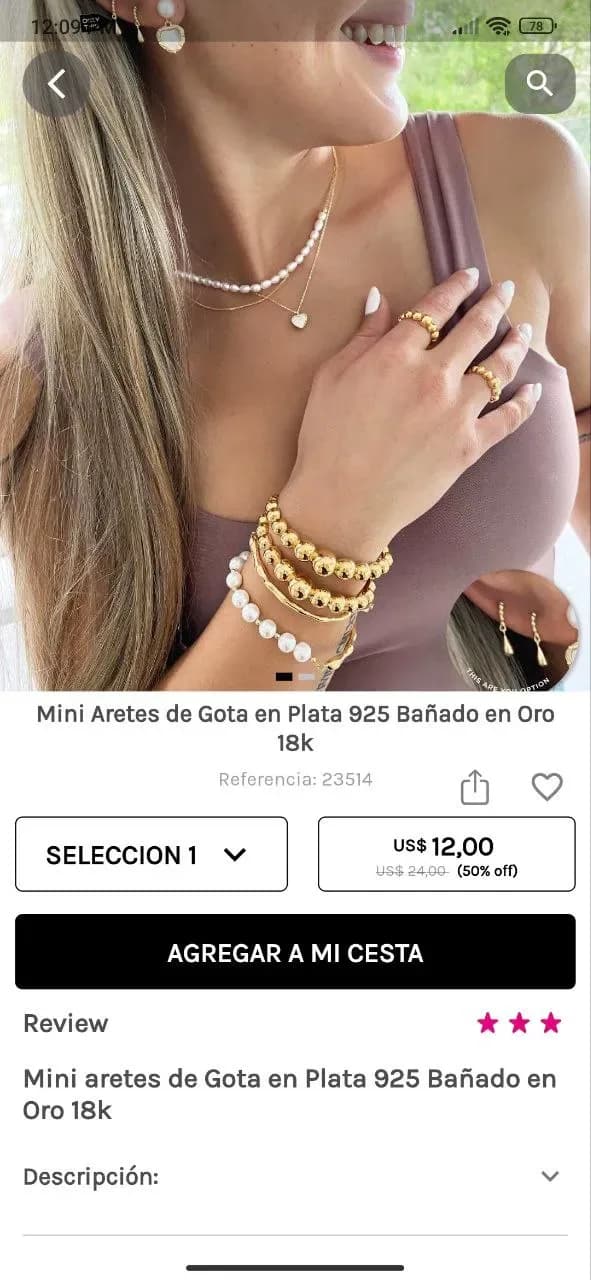 Vila Veloni app screen 4